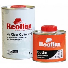 Автолак 2K акриловый Reoflex MS Clear Optim 2+1 RX C-05 1л с отвердителем