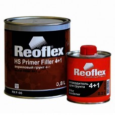 Грунт 2K акриловый Reoflex HS Primer Filler 4+1 RX F-06 0.8л с отвердителем