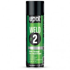 Грунт спрей U-POL WELD#2 цинк (WELD/AL) 450мл токопроводящий