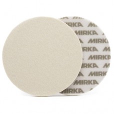 Полировальный фетровый жёсткий круг Mirka Polishing Felt Pad Ø 125 mm White 7996012511