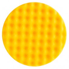 Полировальный поролоновый рифлёный круг Mirka Polishing Foam Pad Ø 150 mm Yellow Waffle 7993415021