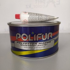 Шпатлевка POLIFUR Uni 1.65кг с отвердителем полиэфирная универсальная